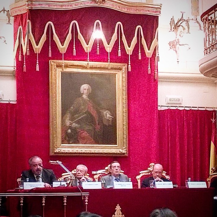 Acto en la Real Academia de Jurisprudencia y Legislación
